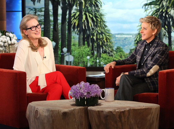 Meryl Streep, Ellen DeGeneres Meryl Streep, Ellen DeGeneres